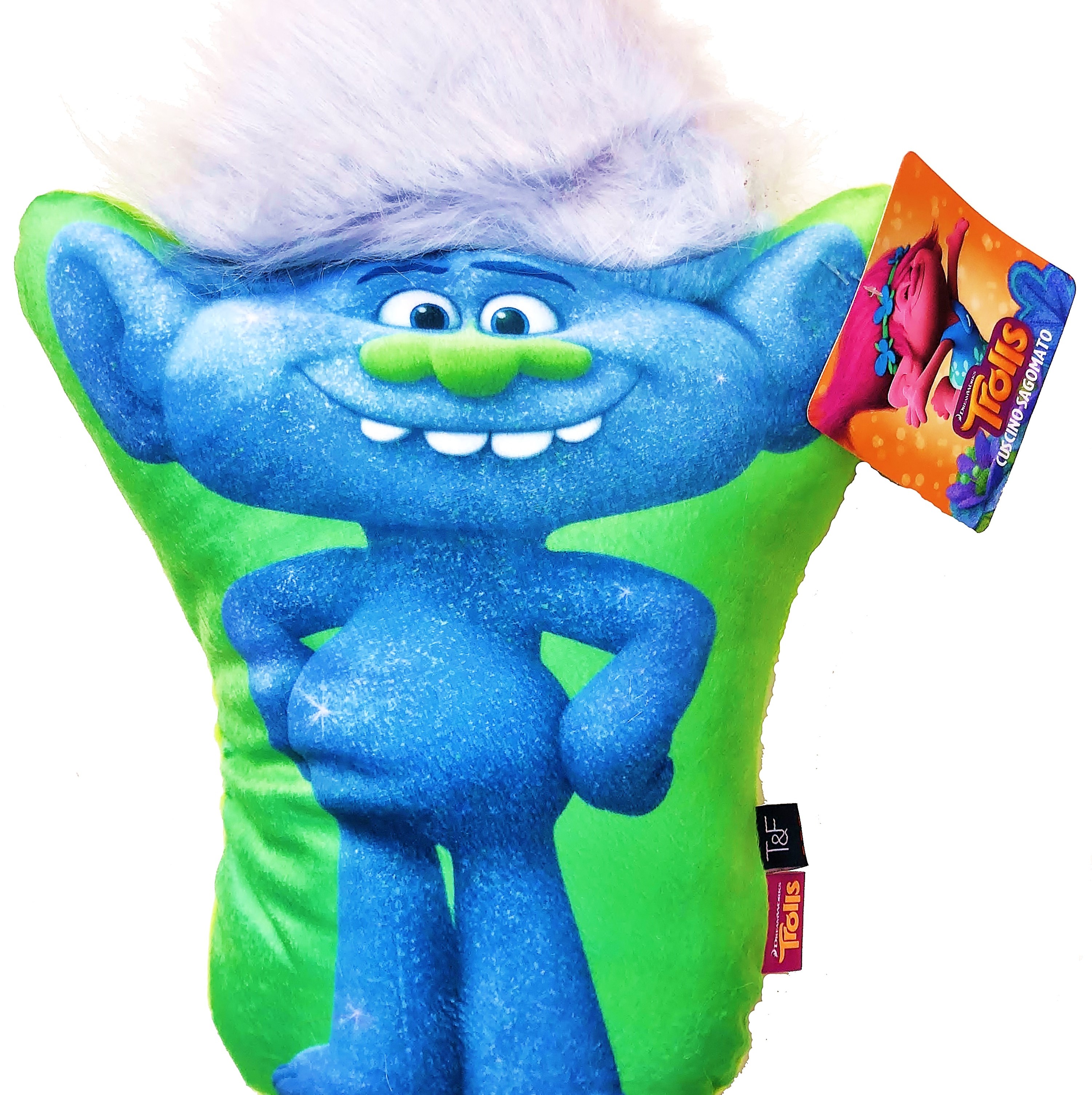 cuscino trolls capelli grigi corpo blu4